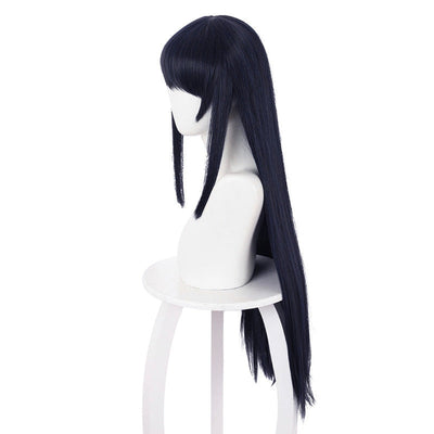 Anime High-Rise Invasion Yuri Honjo Long Dark Blue Cosplay Wigs