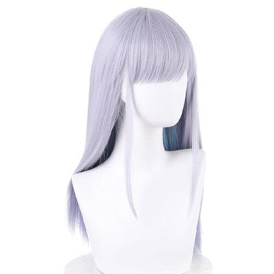 Anime Aharen-san wa Hakarenai Aharen Reina Gray Purple Cosplay Wigs