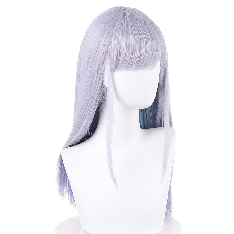 Anime Aharen-san wa Hakarenai Aharen Reina Gray Purple Cosplay Wigs