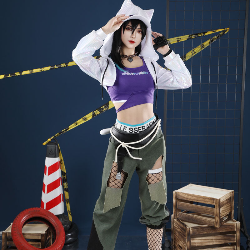 Overwatch 2 LE SSERAFIM Fearless Ashe Cosplay Costumes