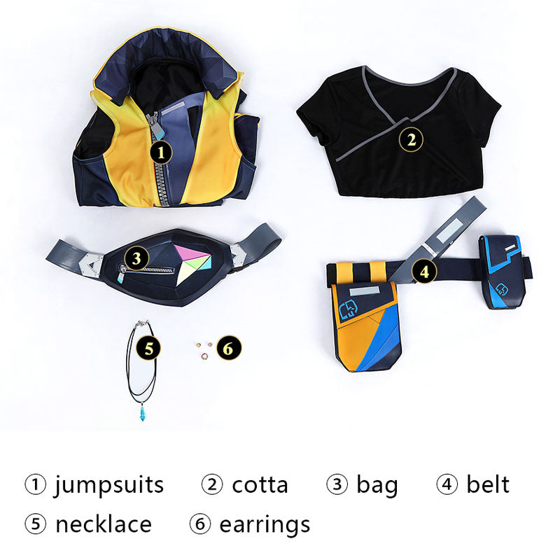 VALORANT Waylay Cosplay Costumes