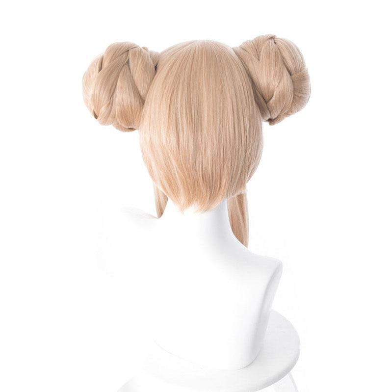 FGO Fate Grand Order: First Order Abigail Williams Mixed Blonde Bun Cosplay Wigs