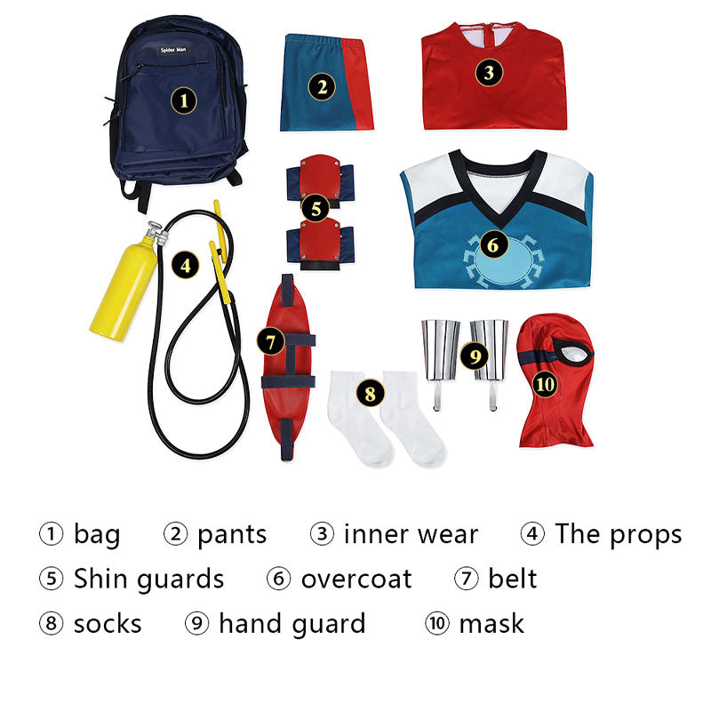 Your Friendly Neighborhood Spider-Man Peter Parker Spider-Man Hoodies Edition Cosplay Costume