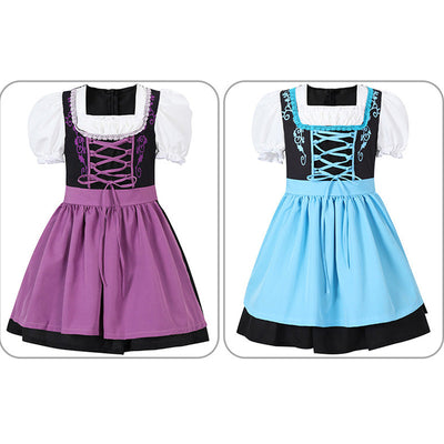 Medieval Farm Beer Festival Kids Halloween Dress Cosplay Costumes