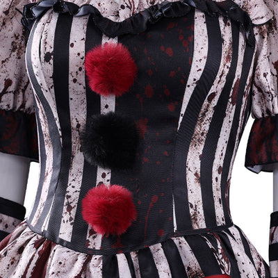 Clown Halloween Party Dark Cosplay Costumes