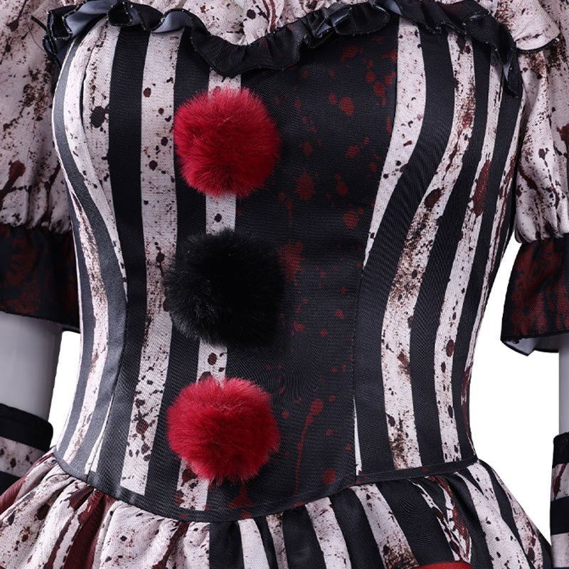 Clown Halloween Party Dark Cosplay Costumes