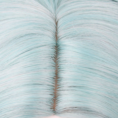 Game Cyberpunk: Edgerunners Rebecca Light Green Cosplay Wigs
