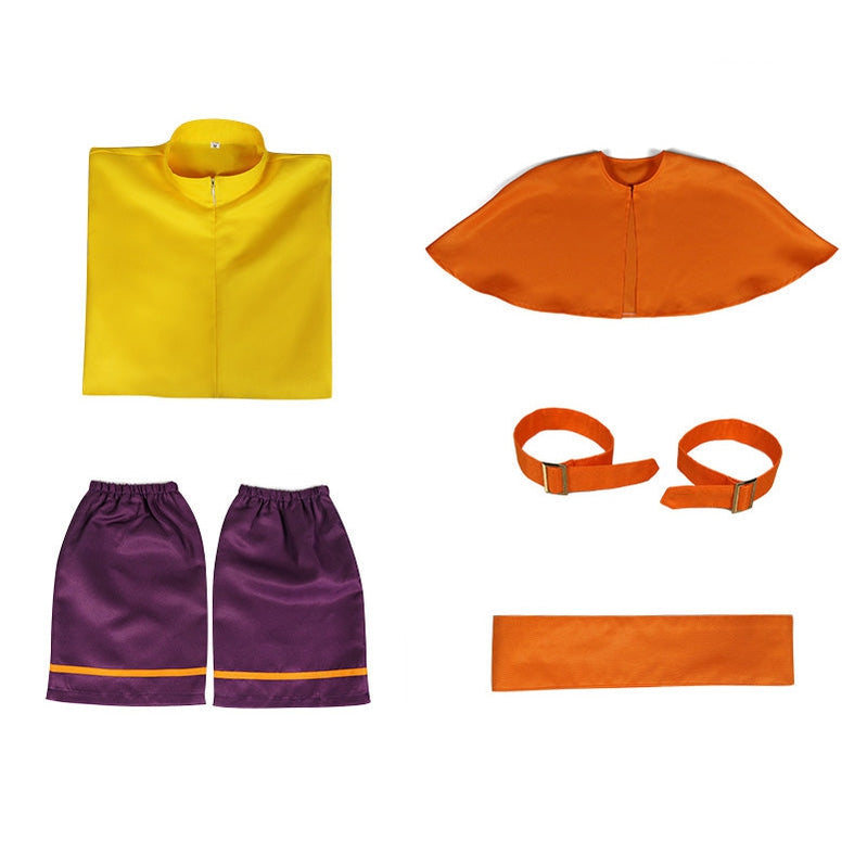 Anime Avatar: The Last Airbender Aang Outfit Cosplay Costume