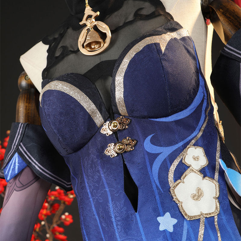 Game Genshin Impact Twilight Blossom Ganyu Cosplay Costumes