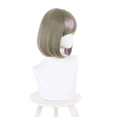 Anime LoveLive!SuperStar!! Tang Keke Cyan Brown Bangs Cosplay Wigs