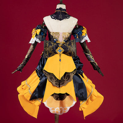 Game Genshin Impact Navia Fullset Cosplay Costume