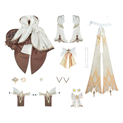 Genshin Impact Lumine As Heaven and Earth Are Made Anew Cosplay Costumes