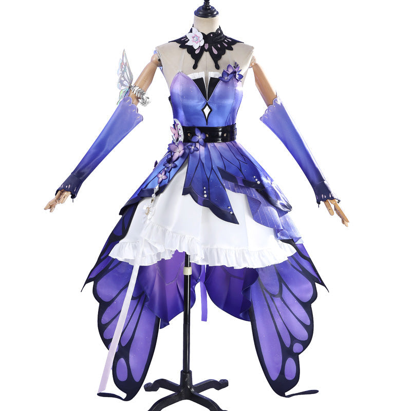 Honkai Star Rail Castorice Gossamer Flutter Cosplay Costumes