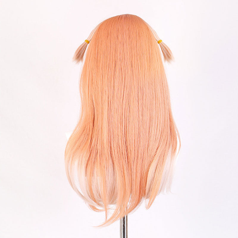 Game Genshin Impact Yanfei Pink Long Cosplay Wigs
