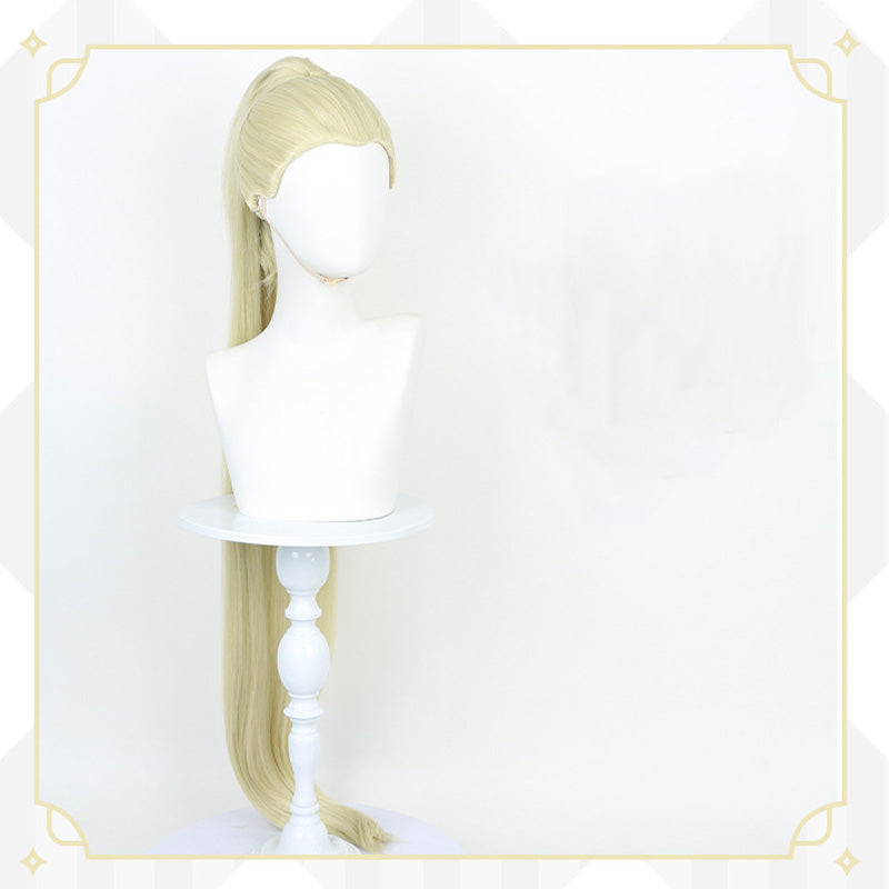 Gachiakuta Noerde Hew Amozo Golden Cosplay Wigs