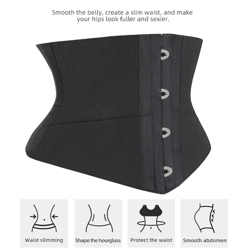Waist Control Slimming Corset Tie-Up Corset Hourglass Silhouette Funnel Corset