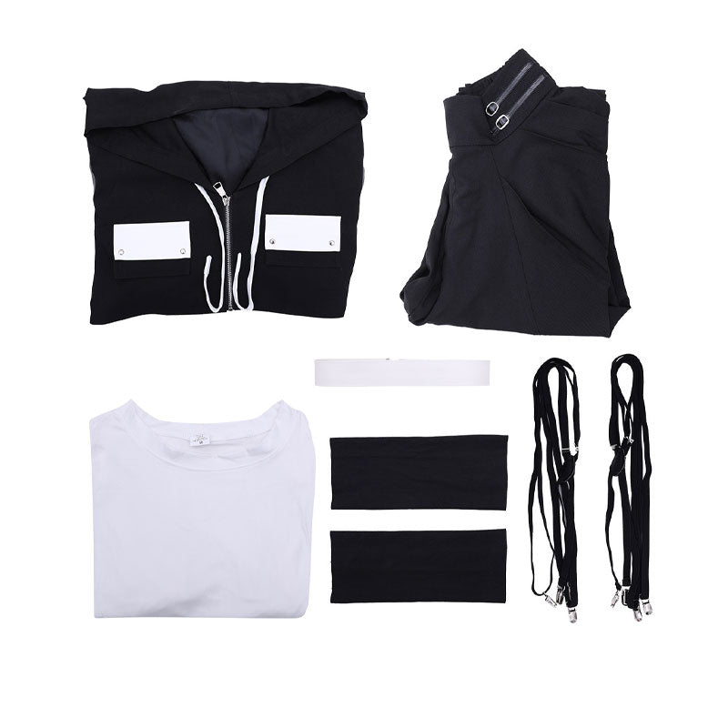 Tamon's B-Side Natsuki Ishibashi Black Vest Uniform Cosplay Costume