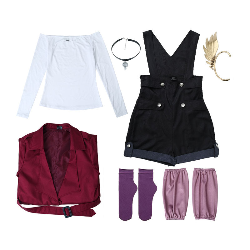 Metallic Rouge Rouge Redstar Cosplay Costumes