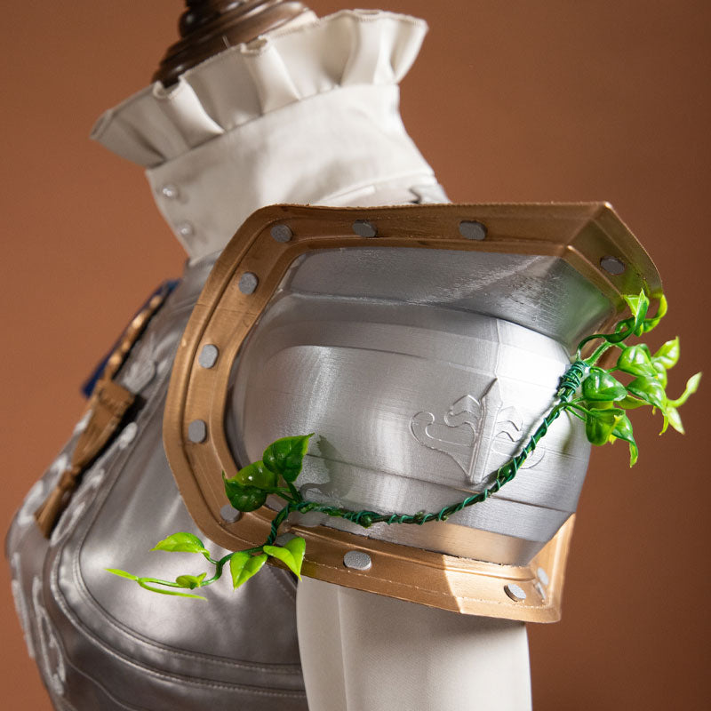 Identity V Psychologist Ada Mesmer The Silver Knight Cosplay Costume