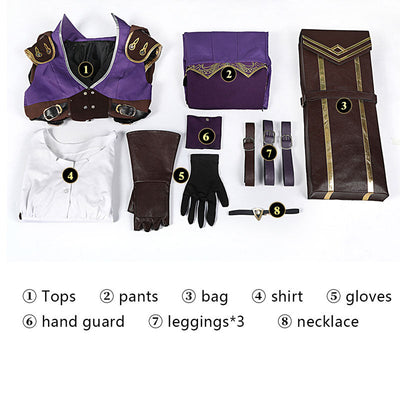 Game LOL Arcane Caitlyn Fullset Cosplay Costumes
