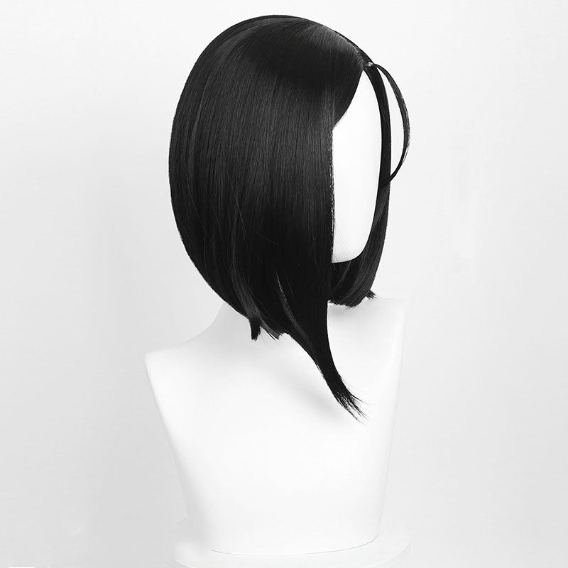 Valorant Viper Black Cosplay Wigs