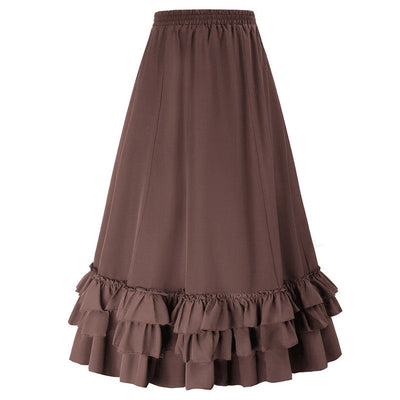 Vintage Gothic Victorian Renaissance Retro Women's Short Skirt Halloween Cosplay Costumes