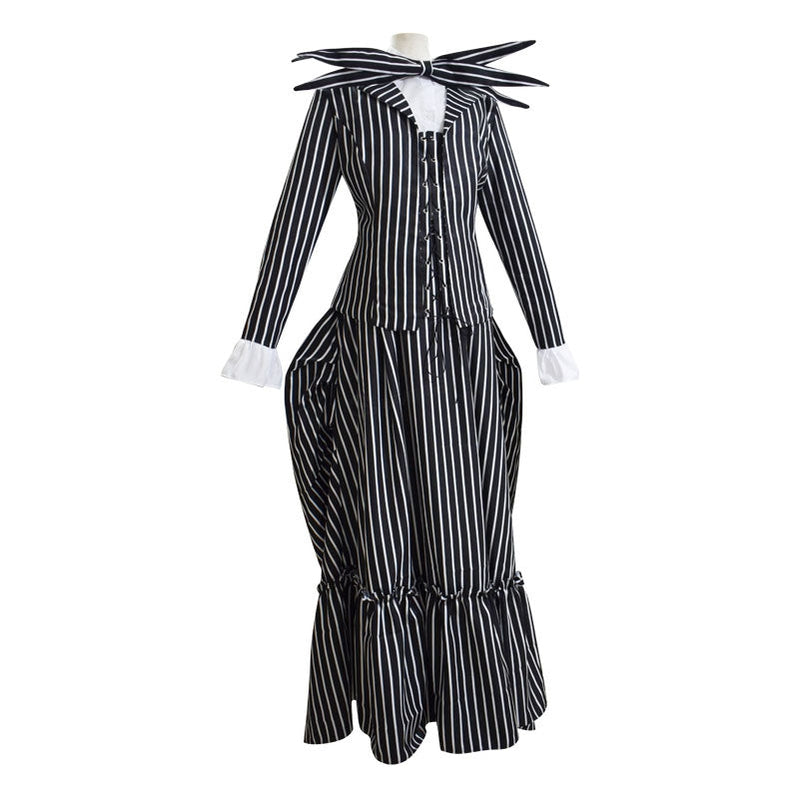 Movie The Nightmare Before Christmas Jack Skellington Cosplay Costume