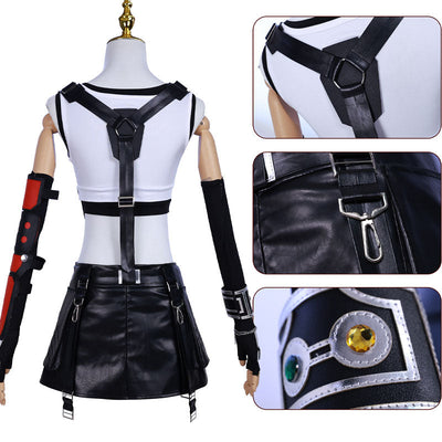 Final Fantasy VII Remake FF7 Tifa Lockhart Cosplay Costume