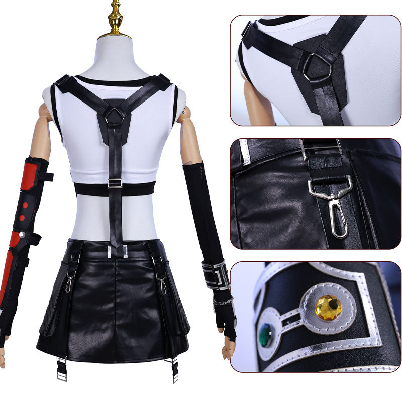 Final Fantasy VII Remake FF7 Tifa Lockhart Cosplay Costume