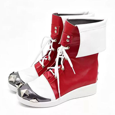 LOL Supervillain Jinx Cosplay Shoes
