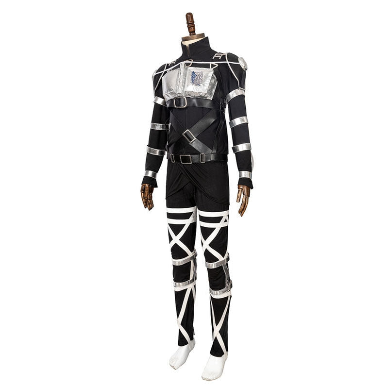 Anime Attack on Titan: The Final Season 4 Levi Ackerman Uniform Set Cosplay Costumes