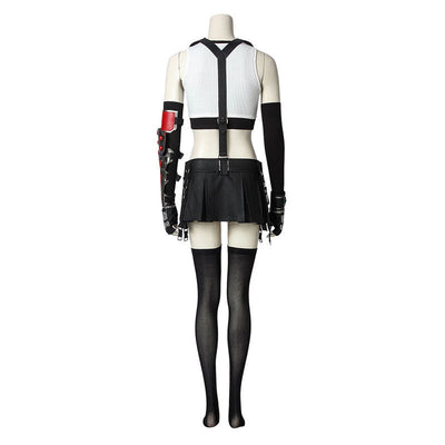 Game Final Fantasy VII Remake FF7 Tifa Lockhart Outfits Cosplay Costume