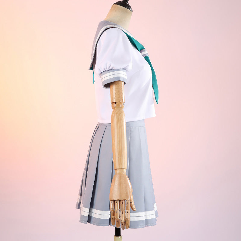 Love Live! Mari Ohara Summer School Uniform Cosplay Costumes