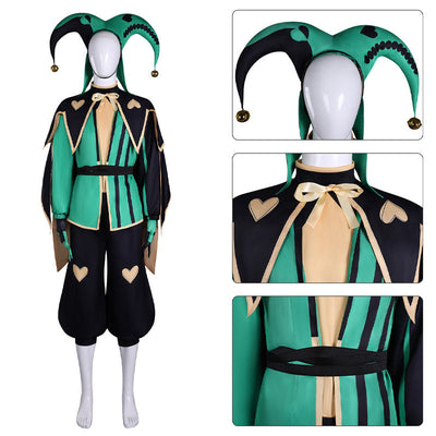 The Freak Circus Harlequin Halloween Cosplay Costumes
