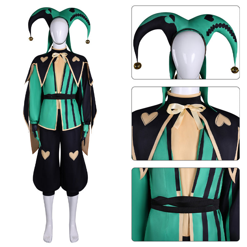 The Freak Circus Harlequin Halloween Cosplay Costumes