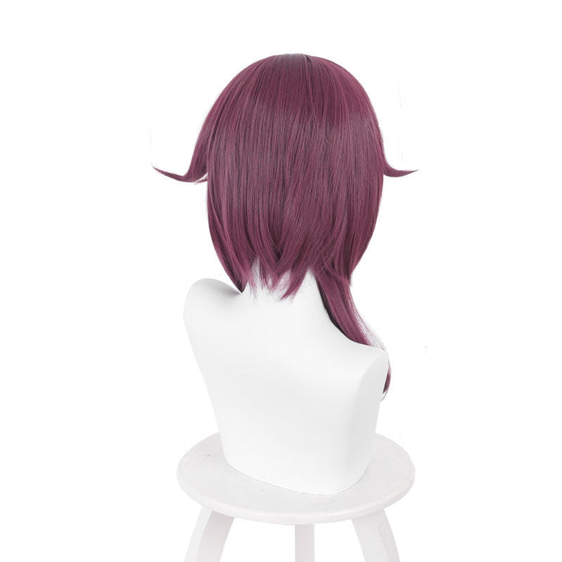 Game Genshin Impact Rosaria Purple Cosplay Wigs