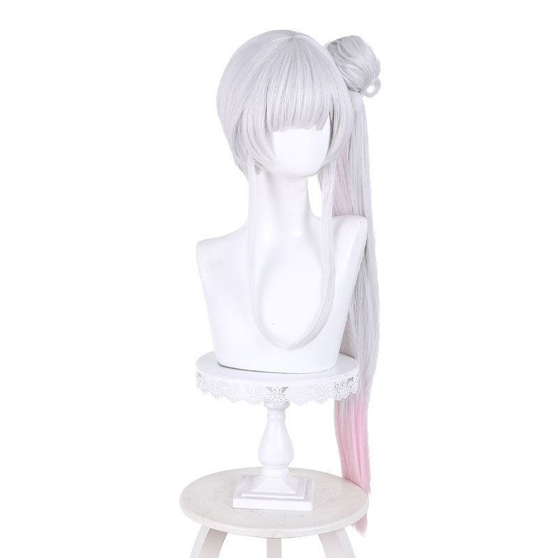 Cosmic Princess Kaguya! Runami Yachiyo Silver Pink Cosplay Wigs