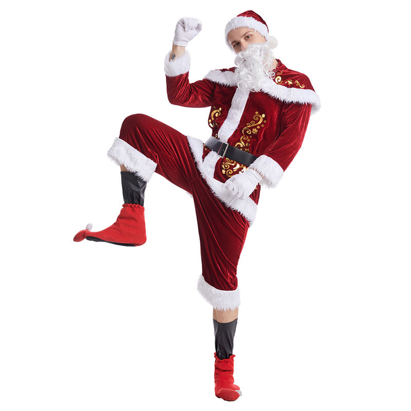 Christmas Stage Performance New Year Party Female Santa Claus Christmas Cosplay Costumes