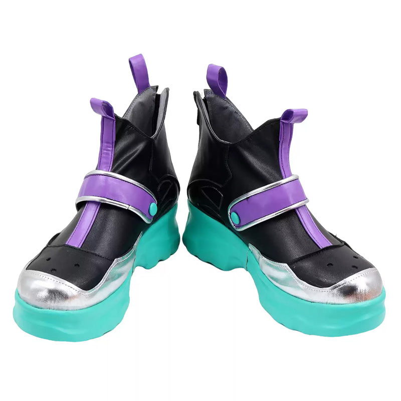 Overwatch Freja Black Cosplay Shoes