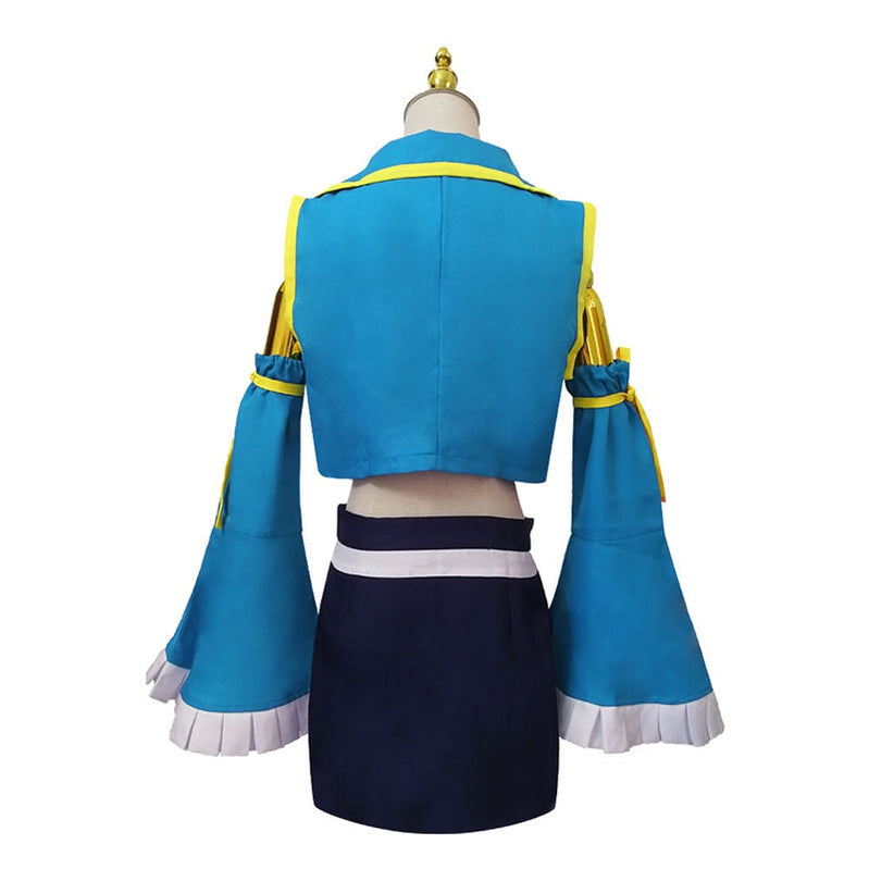Anime Fairy Tail Lucy Heartfilia Uniforms Cosplay Costume