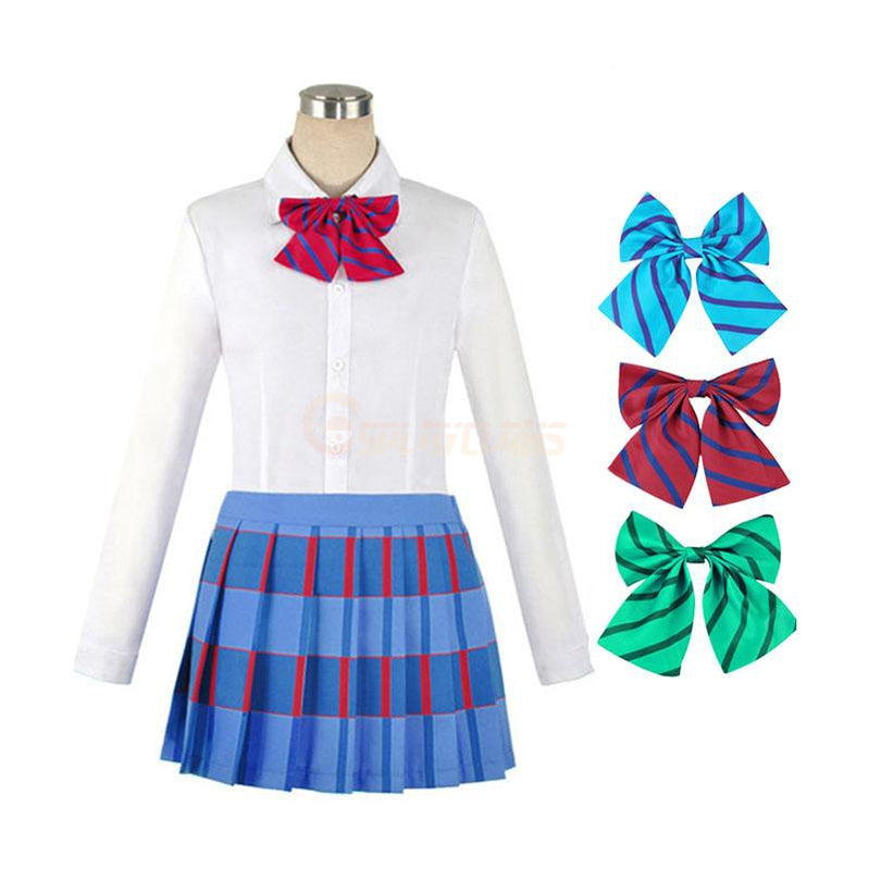 Anime LoveLive! Kousaka Honoka School Uniform Cosplay Costume