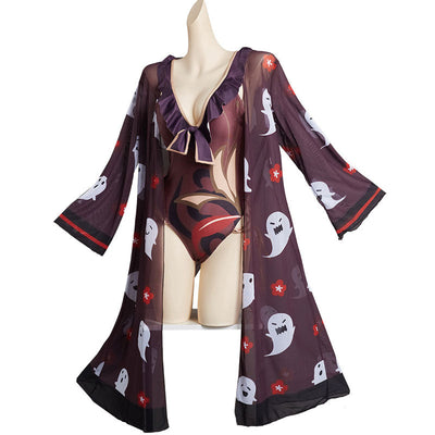 Game Genshin Impact HuTao Swimsuit Cosplay Costumes