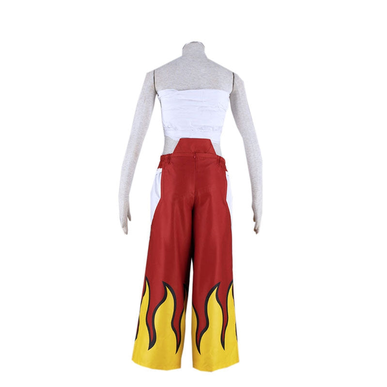 Anime Fairy Tail Erza Scarlet Red Female Cosplay Costume