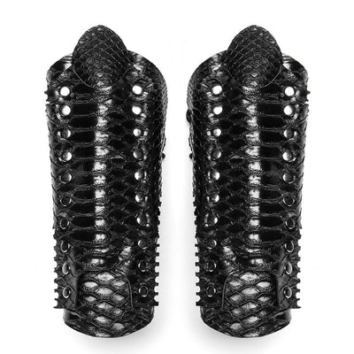 Steampunk Medieval Retro Snake Pattern Wristband Cosplay Props