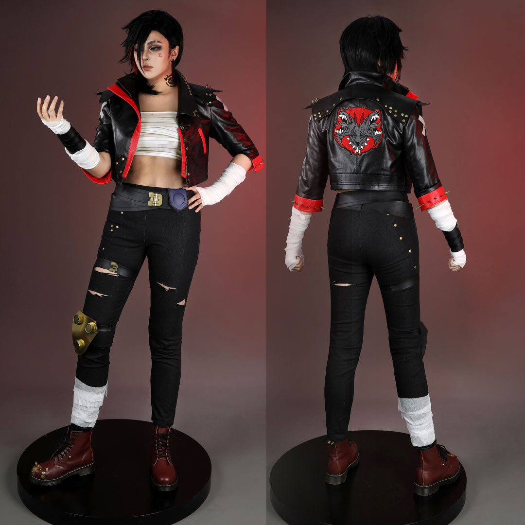 LOL League of Legends Arcane 2 Vi Cosplay Costumes