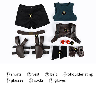 Movie Lara Croft: Tomb Raider Lara Croft Cosplay Costumes