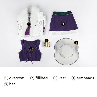 One Piece Live Action Season 2 Nico Robin White Cosplay Costumes