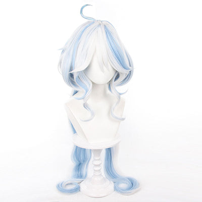 Game Genshin Impact Focalors Cosplay Wig