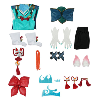 Overwatch 2 Kiriko Inari Cosplay Costumes