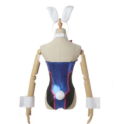 Game Overwatch D.Va Hana Song Bunny Girl Cosplay Costumes